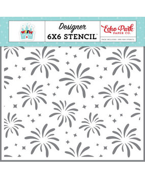 Echo Park Wish Upon A Star 2 Fantasy Fireworks Stencil (WUS306035) Echo Park Wish Upon A Star 2 Fantasy Fireworks Stencil (WUS306035)