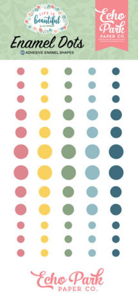 Echo Park Life Is Beautiful Enamel Dots (LIB309028) Echo Park Life Is Beautiful Enamel Dots (LIB309028)