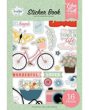 Echo Park Life Is Beautiful Sticker Book (LIB309029)