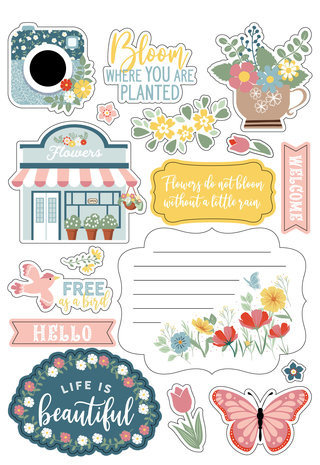 Echo Park Life Is Beautiful Sticker Book (LIB309029)