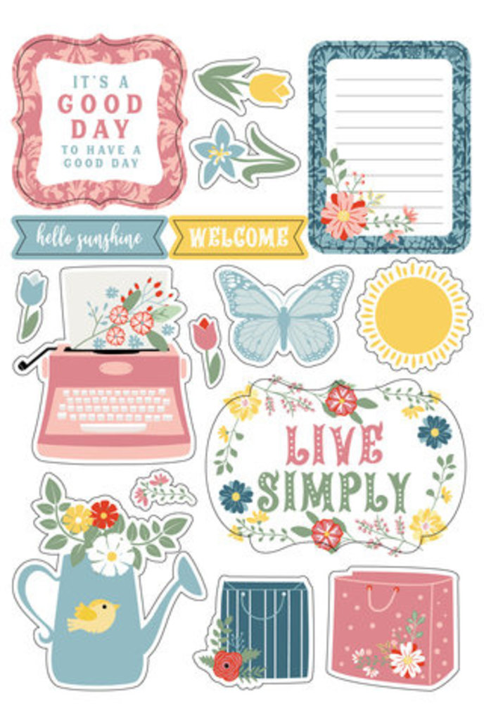 Echo Park Life Is Beautiful Sticker Book (LIB309029)