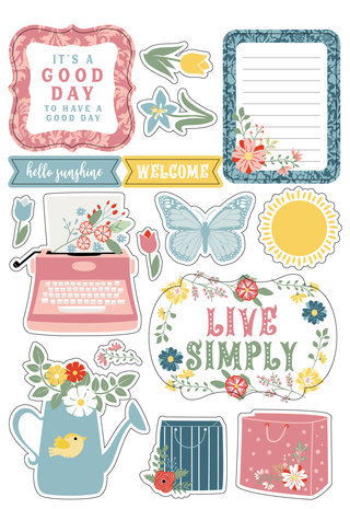 Echo Park Life Is Beautiful Sticker Book (LIB309029)