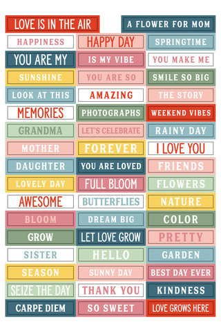 Echo Park Life Is Beautiful Sticker Book (LIB309029)