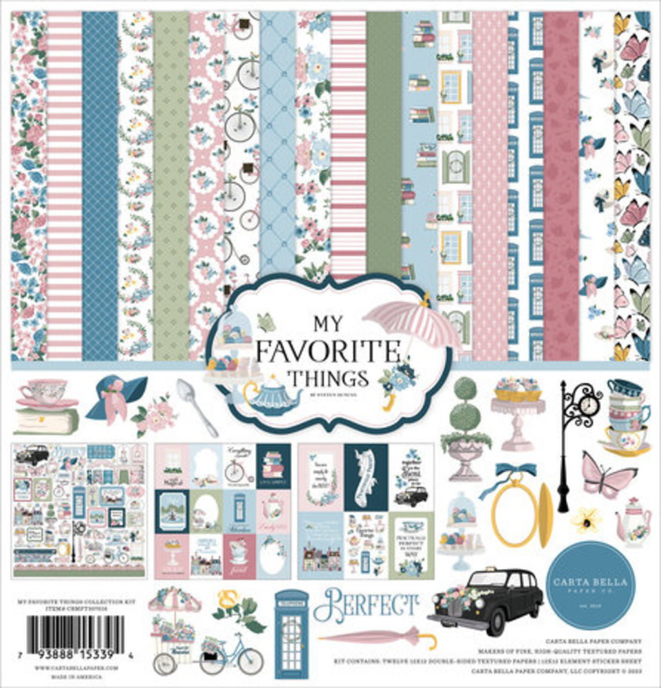 Carta Bella My Favorite Things 12x12 Inch Collection Kit (CBMFT307016)