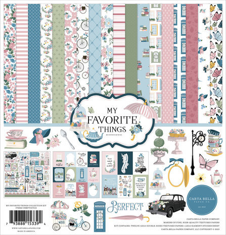 Carta Bella My Favorite Things 12x12 Inch Collection Kit (CBMFT307016)