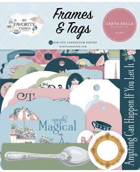 Carta Bella My Favorite Things Ephemera Frames & Tags (CBMFT307025) Carta Bella My Favorite Things Ephemera Frames & Tags (CBMFT307025)