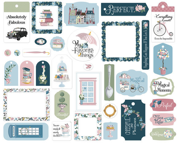 Carta Bella My Favorite Things Ephemera Frames & Tags (CBMFT307025) Carta Bella My Favorite Things Ephemera Frames & Tags (CBMFT307025)