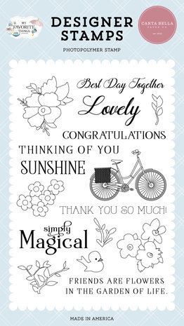 Carta Bella My Favorite Things Best Day Together Clear Stamps (CBMFT307040) Carta Bella My Favorite Things Best Day Together Clear Stamps (CBMFT307040)