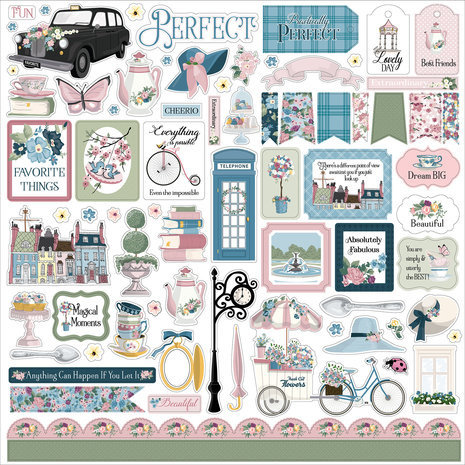 Carta Bella My Favorite Things 12x12 Inch Element Sticker (CBMFT307014) Carta Bella My Favorite Things 12x12 Inch Element Sticker (CBMFT307014)