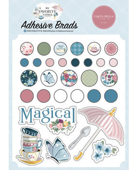 Carta Bella My Favorite Things Adhesive Brads (CBMFT307020) Carta Bella My Favorite Things Adhesive Brads (CBMFT307020)