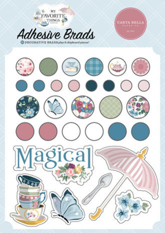 Carta Bella My Favorite Things Adhesive Brads (CBMFT307020) Carta Bella My Favorite Things Adhesive Brads (CBMFT307020)