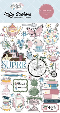 Carta Bella My Favorite Things Puffy Stickers (CBMFT307066) Carta Bella My Favorite Things Puffy Stickers (CBMFT307066)