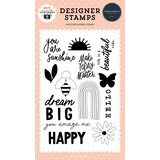 Carta Bella Here There And Everywhere Beautiful Ride Clear Stamps (CBHTE308044)