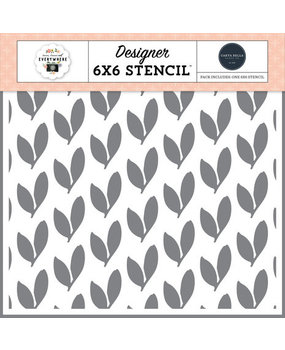 Carta Bella Here There And Everywhere Lovely Leaves Stencil (CBHTE308035) Carta Bella Here There And Everywhere Lovely Leaves Stencil (CBHTE308035)