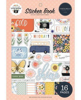Carta Bella Here There And Everywhere Sticker Book (CBHTE308029) Carta Bella Here There And Everywhere Sticker Book (CBHTE308029)