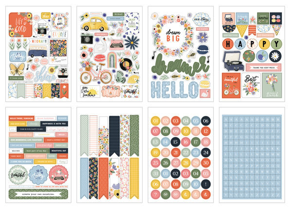 Carta Bella Here There And Everywhere Sticker Book (CBHTE308029) Carta Bella Here There And Everywhere Sticker Book (CBHTE308029)