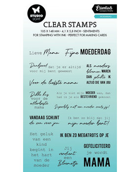 Studio Light Essentials Clear Stamp Moederdag (SL-ES-STAMP389) Studio Light Essentials Clear Stamp Moederdag (SL-ES-STAMP389)