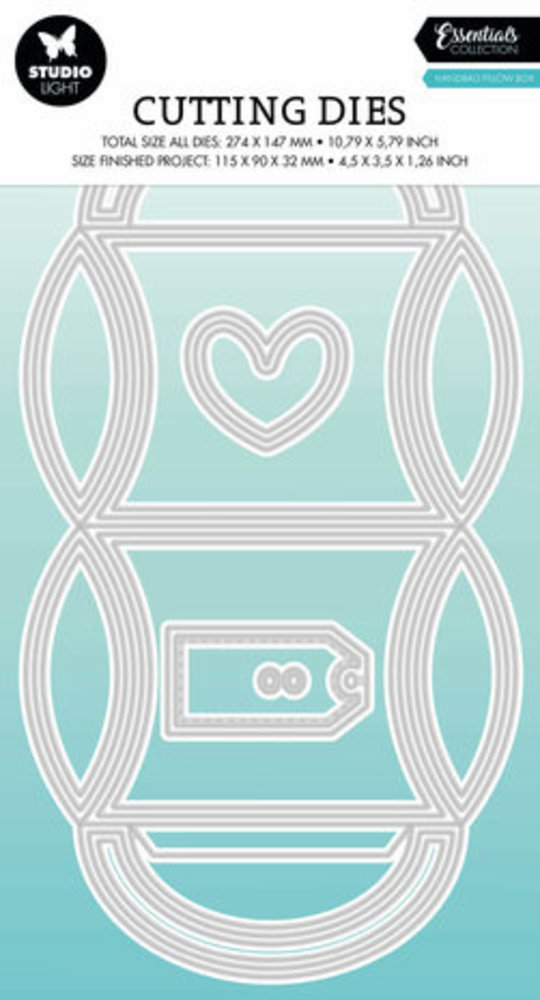 Studio Light Essentials Snijmal Handbag Pillow Box (SL-ES-CD498) Studio Light Essentials Snijmal Handbag Pillow Box (SL-ES-CD498)