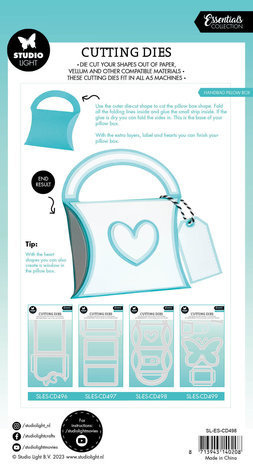 Studio Light Essentials Snijmal Handbag Pillow Box (SL-ES-CD498) Studio Light Essentials Snijmal Handbag Pillow Box (SL-ES-CD498)