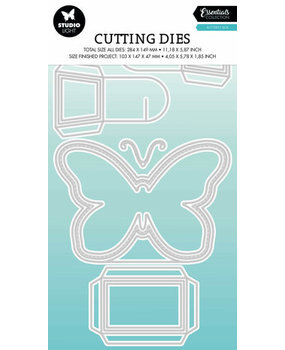 Studio Light Essentials Snijmal Butterfly Box (SL-ES-CD499)* Studio Light Essentials Snijmal Butterfly Box (SL-ES-CD499)*