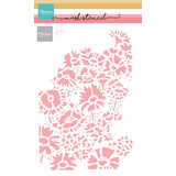 Marianne Design Masking Stencil A5 Tiny's Field of Flowers (PS9139)
