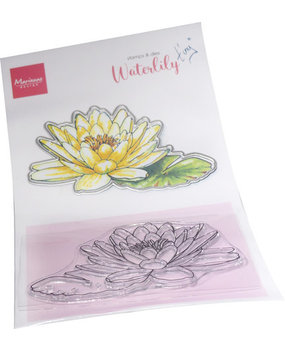 Marianne Design Stamp & Die Tiny's Flowers Water Lily (TC0905) Marianne Design Stamp & Die Tiny's Flowers Water Lily (TC0905)