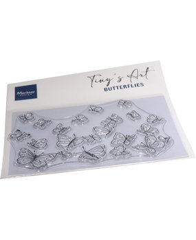 Marianne Design Clear Stamps Tiny's Art Butterflies (TC0908) Marianne Design Clear Stamps Tiny's Art Butterflies (TC0908)