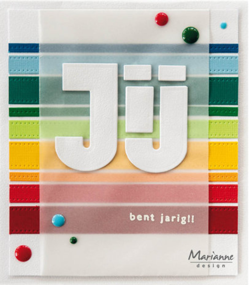 Marianne Design Creatables Dotted Strips (LR0800) Marianne Design Creatables Dotted Strips (LR0800)