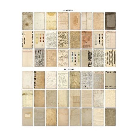 Idea-ology Tim Holtz Backdrops Volume 4 (TH94308) Idea-ology Tim Holtz Backdrops Volume 4 (TH94308)