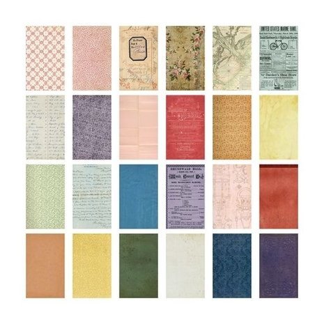 Idea-ology Tim Holtz Backdrops Volume 5 (TH94309) Idea-ology Tim Holtz Backdrops Volume 5 (TH94309)