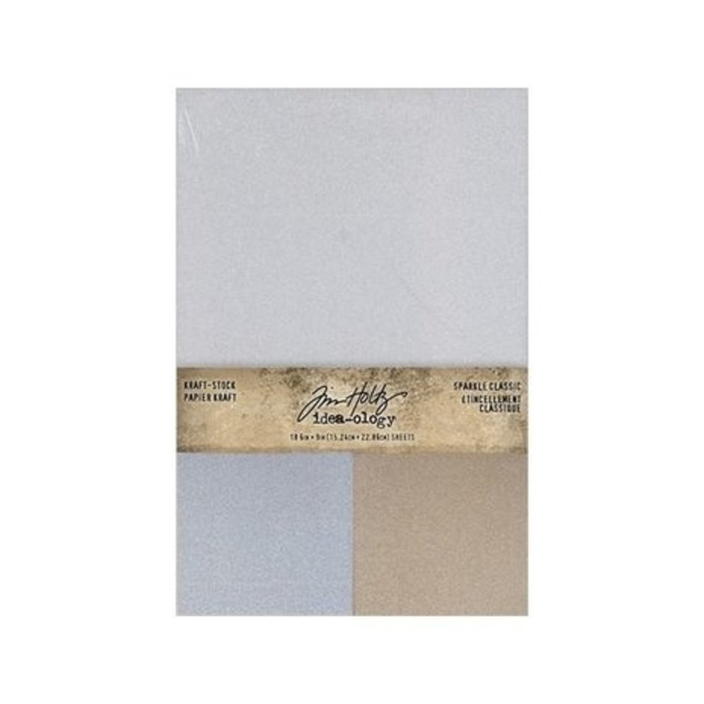 Idea-ology Tim Holtz Kraft Stock Sparkle Classic (TH94315)