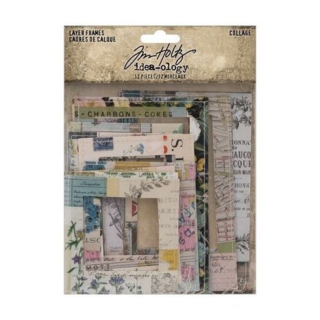 Idea-ology Tim Holtz Layer Frames Collage (TH94318) Idea-ology Tim Holtz Layer Frames Collage (TH94318)