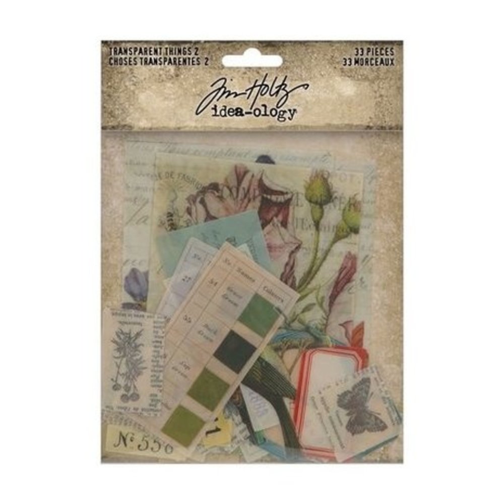 Idea-ology Tim Holtz Transparent Things 2 (TH94327) Idea-ology Tim Holtz Transparent Things 2 (TH94327)