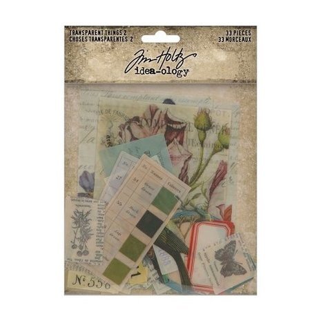 Idea-ology Tim Holtz Transparent Things 2 (TH94327) Idea-ology Tim Holtz Transparent Things 2 (TH94327)