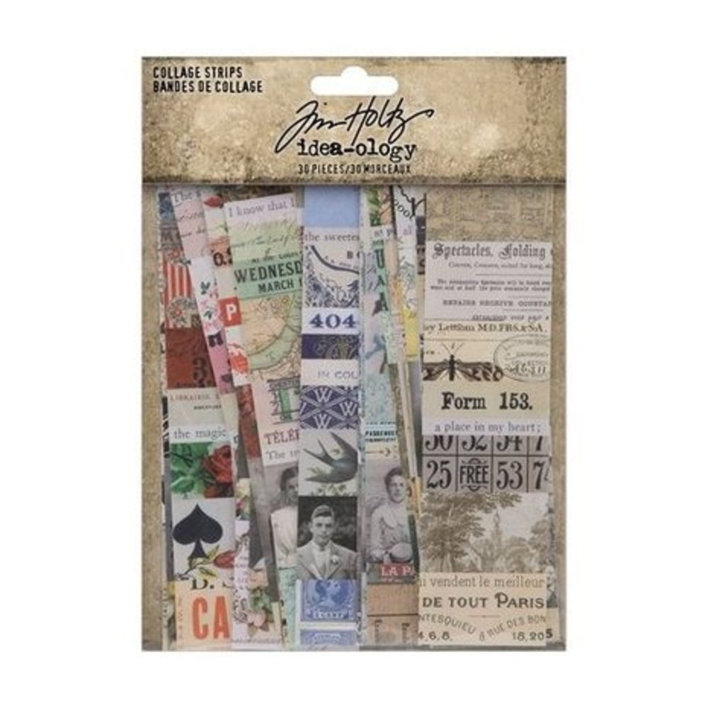 Idea-ology Tim Holtz Collage Strips (TH94328) Idea-ology Tim Holtz Collage Strips (TH94328)