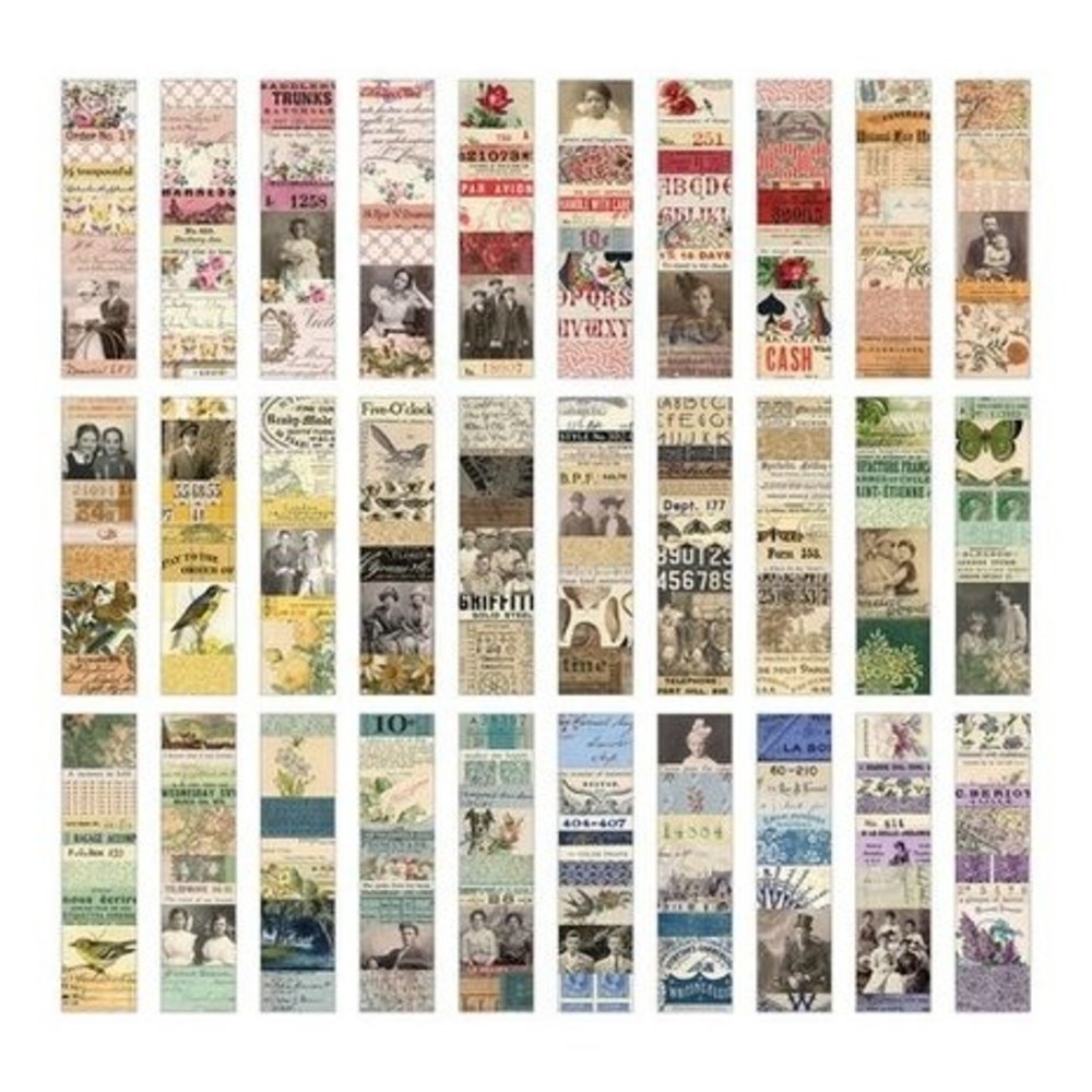 Idea-ology Tim Holtz Collage Strips (TH94328) Idea-ology Tim Holtz Collage Strips (TH94328)