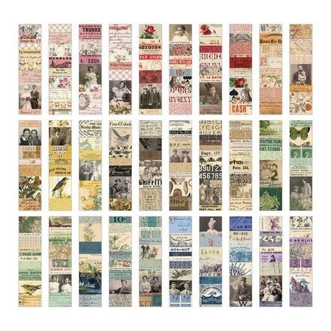 Idea-ology Tim Holtz Collage Strips (TH94328) Idea-ology Tim Holtz Collage Strips (TH94328)