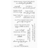 My Favorite Things Time to Unwind Clear Stamps (CS-760)