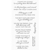My Favorite Things Bathroom Banter Clear Stamps (CS-764)