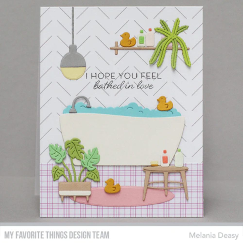 My Favorite Things Bathroom Banter Clear Stamps (CS-764)