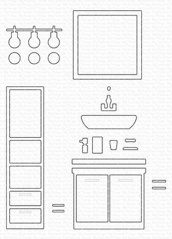 My Favorite Things Die-namics Bathroom Basics (MFT-2486) My Favorite Things Die-namics Bathroom Basics (MFT-2486)