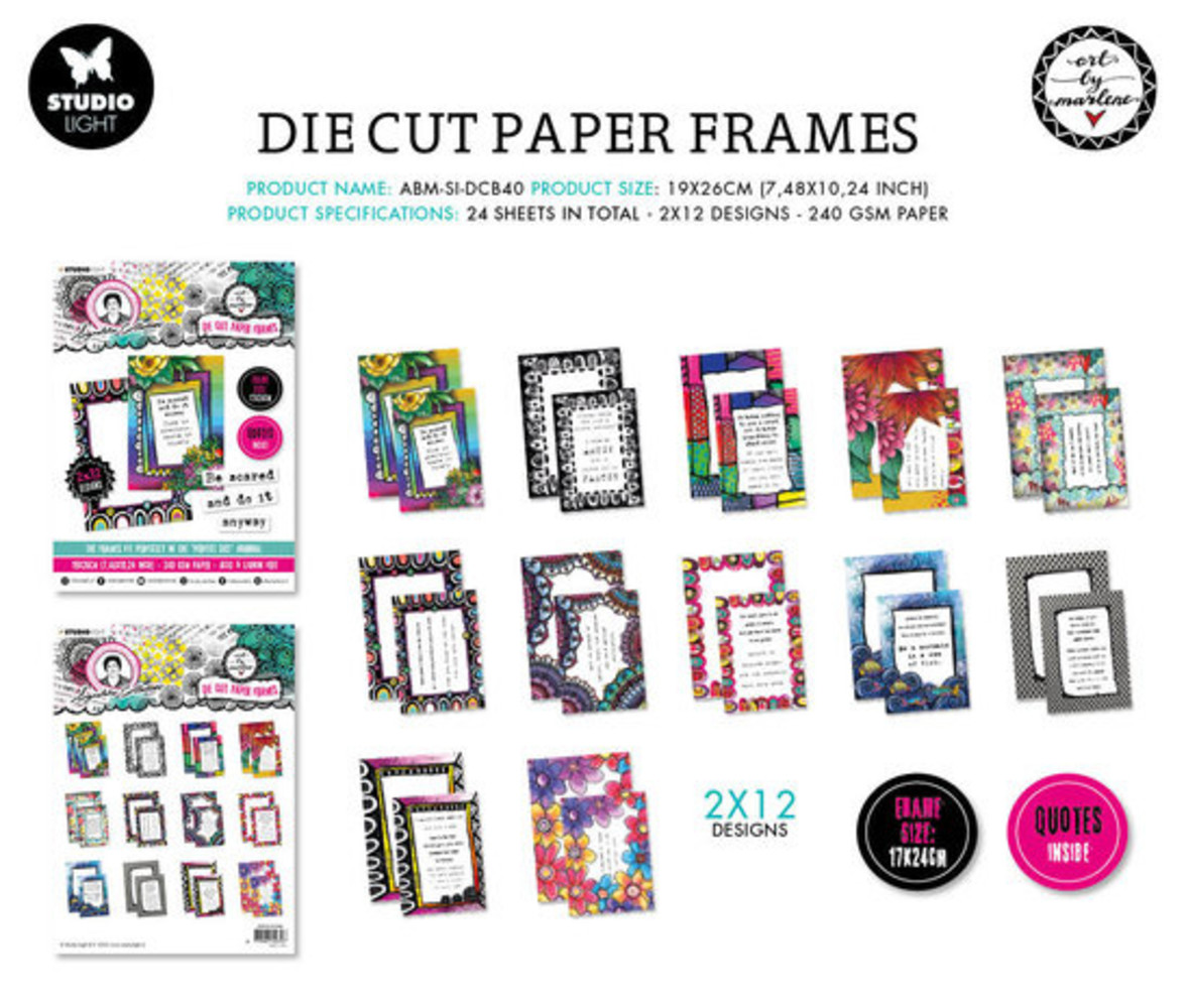 Studio Light Signature Collection Die-Cut Paper Frames (ABM-SI-DCB40) Studio Light Signature Collection Die-Cut Paper Frames (ABM-SI-DCB40)