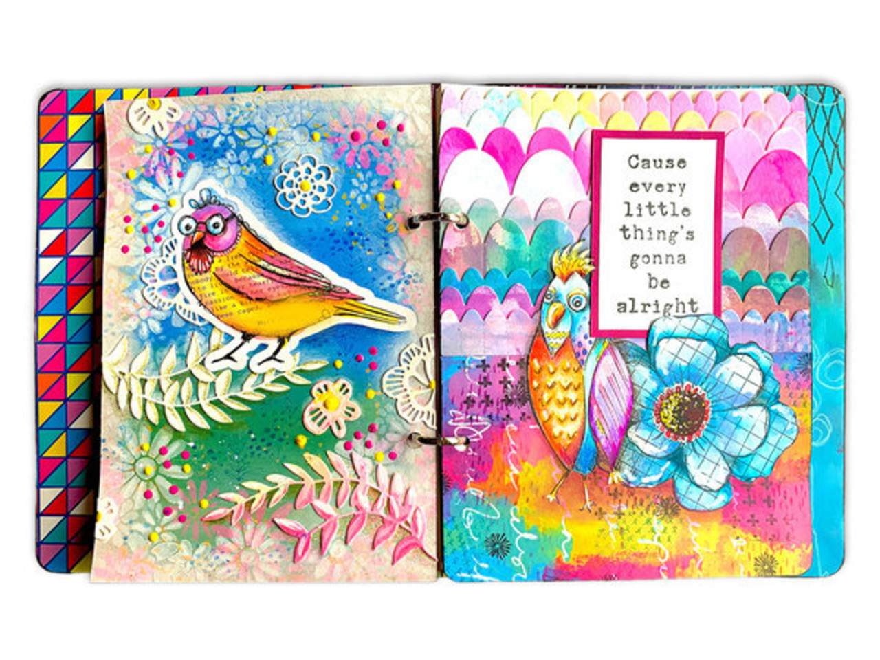 Studio Light Signature Collection Masking Stencil Floral Frame (ABM-SI-MASK184)