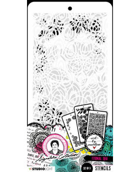 Studio Light Signature Collection Masking Stencils Eternal Trio (ABM-SI-MASK185)