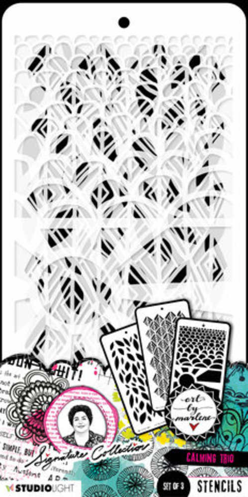 Studio Light Signature Collection Masking Stencils Calming Trio (ABM-SI-MASK186) Studio Light Signature Collection Masking Stencils Calming Trio (ABM-SI-MASK186)