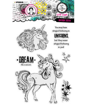 Studio Light Signature Collection Clear Stamps Unicorn Dream (ABM-SI-STAMP404)