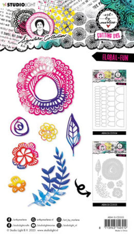 Studio Light Signature Collection Snijmal Floral-Fun (ABM-SI-CD505)