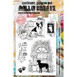 AALL and Create Clear Stamp Set A5 Postal Pooch (AALL-TP-863)