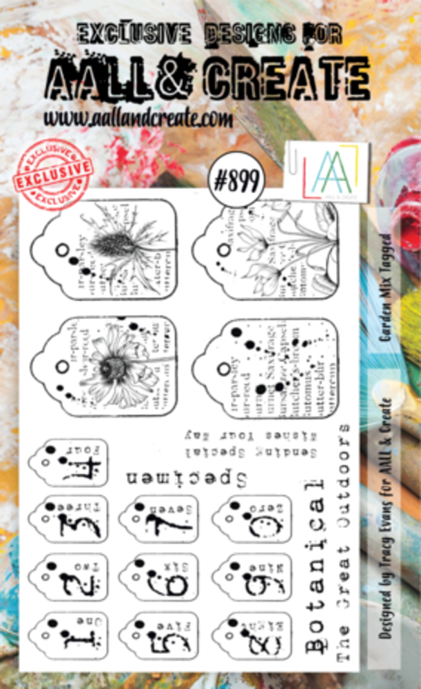 AALL and Create Clear Stamp Set A6 Garden Mix Tagged (AALL-TP-899) AALL and Create Clear Stamp Set A6 Garden Mix Tagged (AALL-TP-899)
