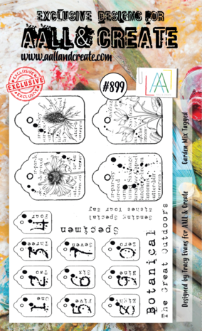 AALL and Create Clear Stamp Set A6 Garden Mix Tagged (AALL-TP-899) AALL and Create Clear Stamp Set A6 Garden Mix Tagged (AALL-TP-899)